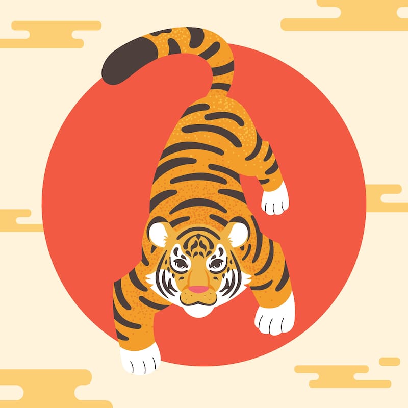 El Tigre, con su energía vibrante, atrae personas interesantes y oportunidades que pueden llevar a grandes logros. (Foto: Freepik)