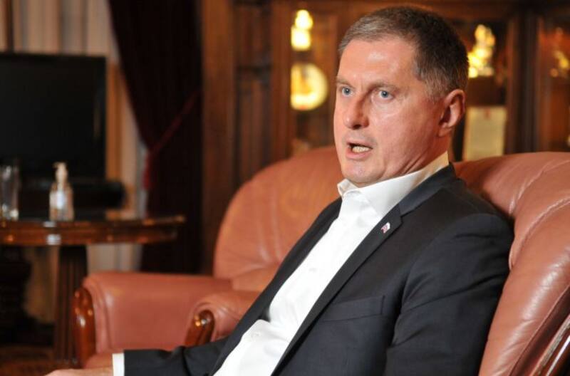 El embajador de Rusia en Buenos Aires, Dmitry Feoktistov