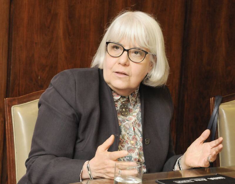 Irene Capusselli, presidenta de AVIRA. Crédito; Enrique Pinta