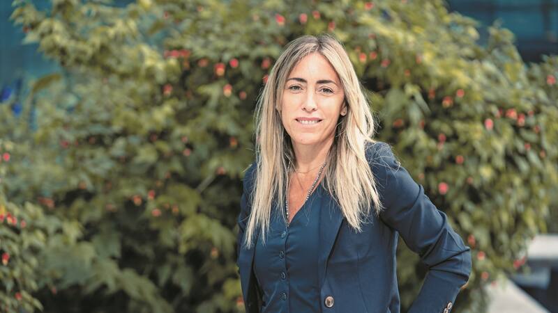 Balestrieri es contadora y lleva un cuarto de siglo en las filas del banco.