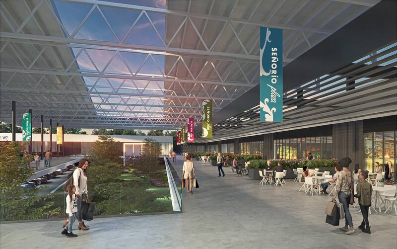 Más de 30 locales comerciales y una amplia zona de ocio formarán parte de la oferta de Señorío Plaza. (Foto: senorioplaza.com)