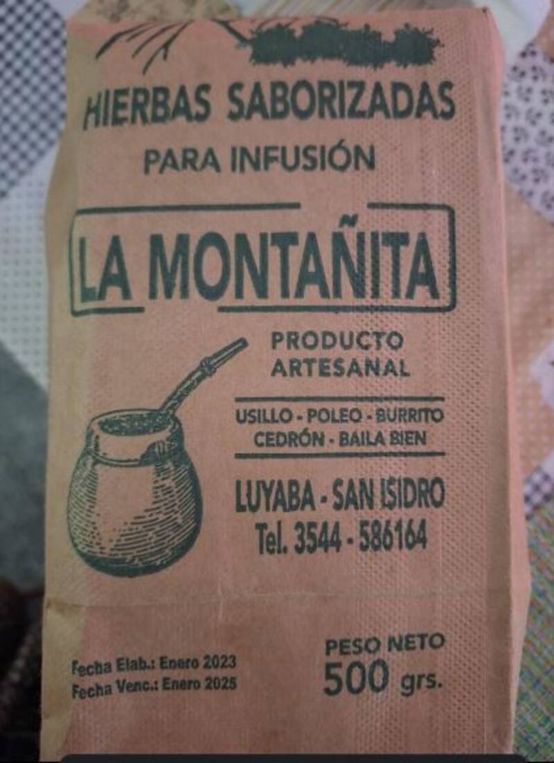 La yerba mate La Montañita prohibida por la ANMAT.