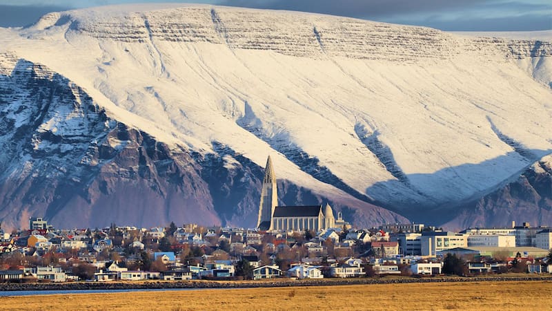 Reikiavik, Islandia. Fuente: Pixabay.