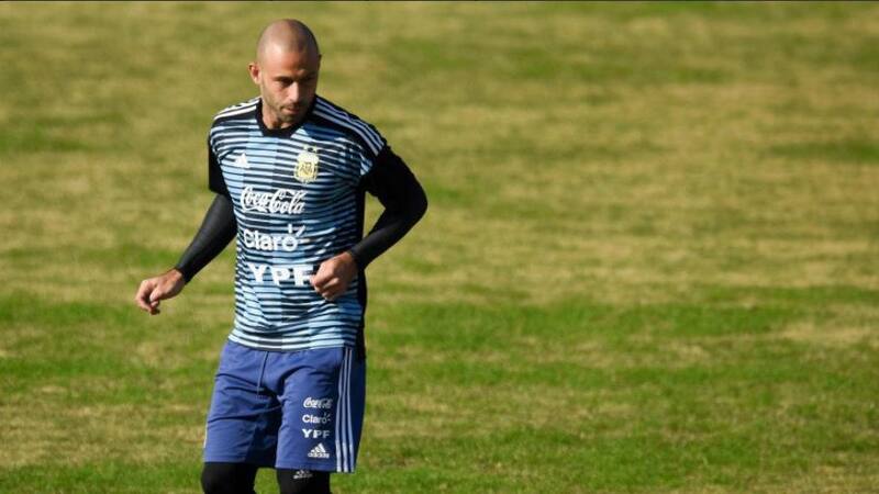 Mascherano se entrenó en Barcelona pese a tener día "libre"