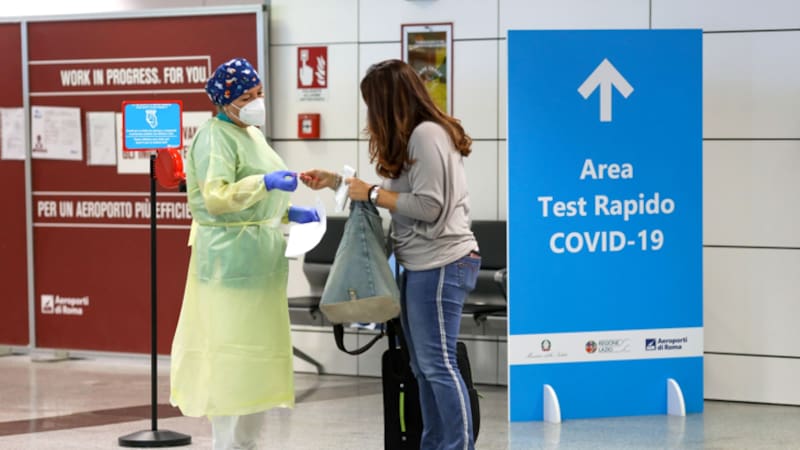 Aeropuerto Fiumicino en Roma