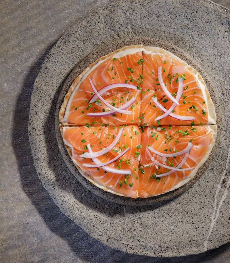"Sake Pizza"