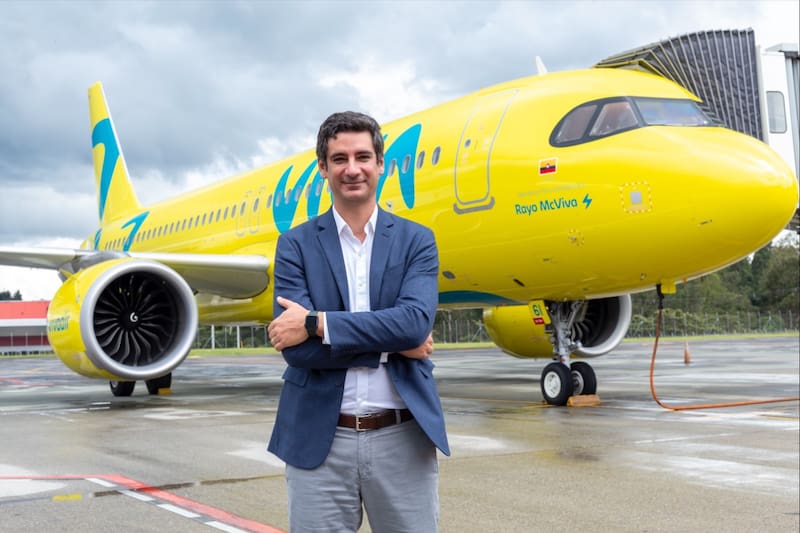 Matías Antelo, CEO de Viva Air, es argentino y trabajó 18 años en Latam.