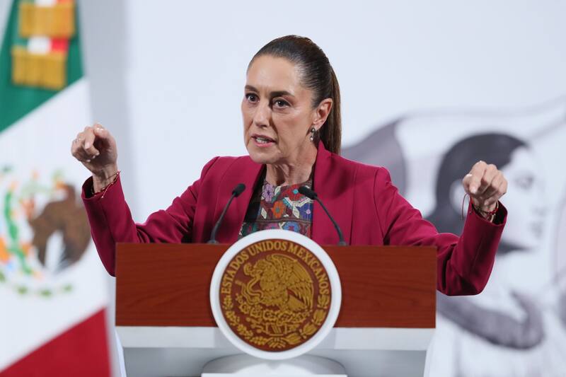 Presidenta Claudia Sheinbaum. Fuente: archivo.