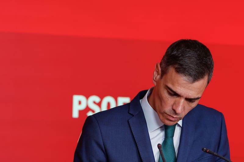 El presidente Pedro Sánchez, en pleno proceso de dar explicaciones sobre Santos Cerdán. (Imagen: archivo)