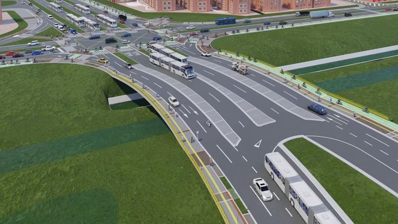 Construirán un puente que aliviará el tránsito en tres puntos clave de la Capital.