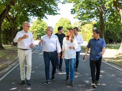 Elecciones 2021: Alberto Fernández recibió en Olivos a dirigentes y candidatos del Frente de Todos