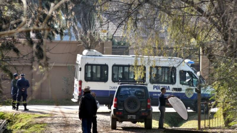 Esta mañana se allanó la casa de López en la localidad de Dique Luján, en Tigre.