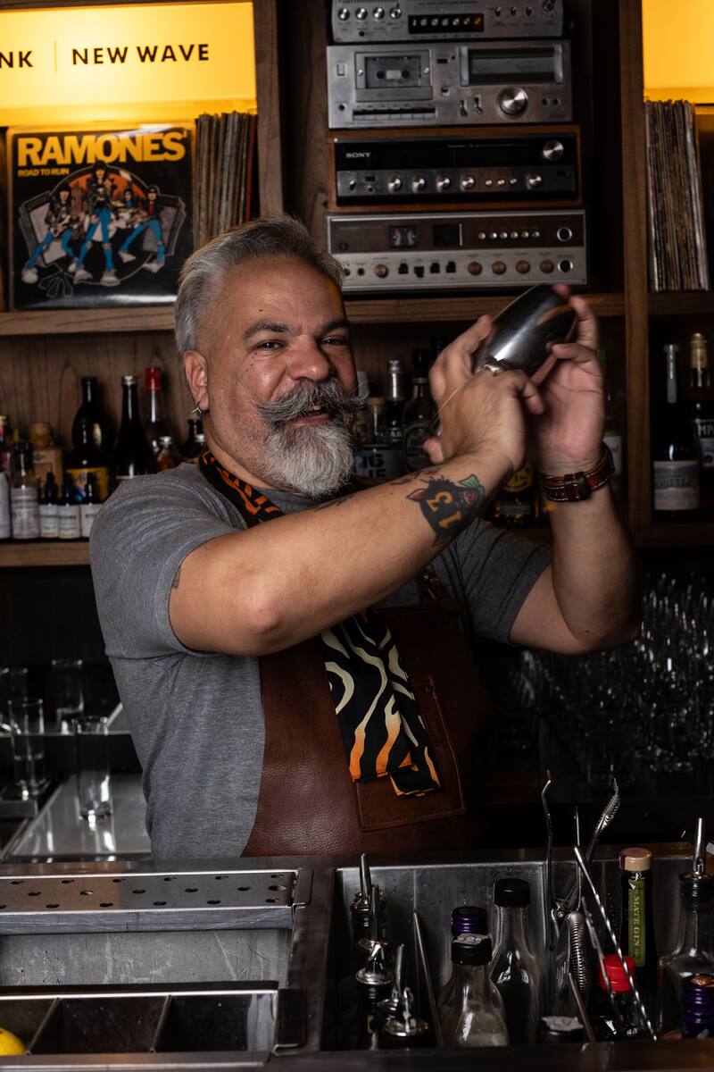 Los cócteles a cargo de Pablo Pignatta