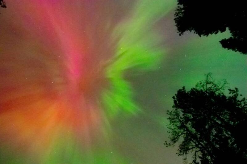 Aurora boreal. Fuente: NASA.