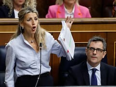 Yolanda Díaz pide más feminismo que nunca para seguir avanzando en derechos y libertades: "El mundo será feminista o no será"