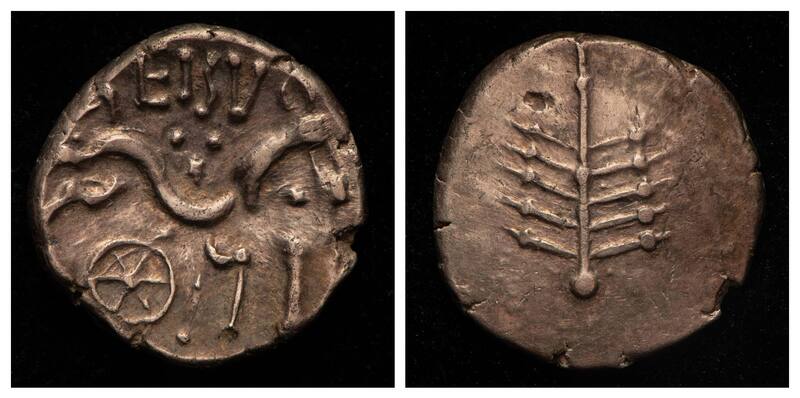 Moneda de la Edad de Hierro. (Foto: www.museumsworcestershire.org.uk).