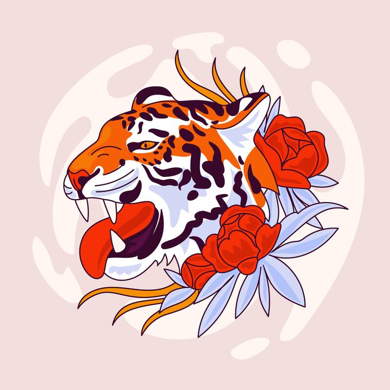 Esta semana, el Tigre del horóscopo chino se encuentra en una posición privilegiada, gracias a su convicción y fortaleza (Fuente: Freepik)