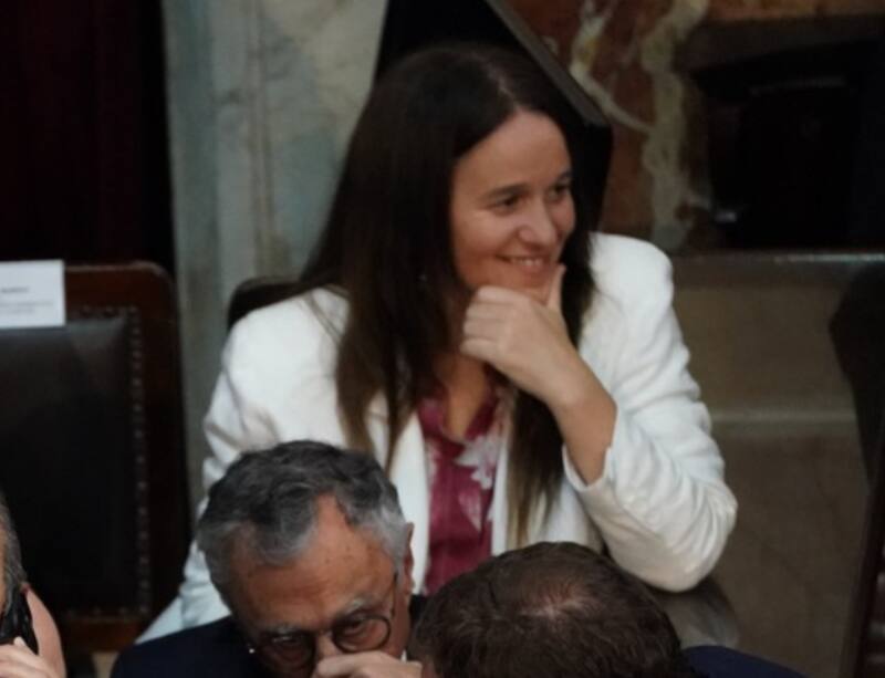 María Ibarzábal, la secretaria clave del Gobierno. (Clarín)