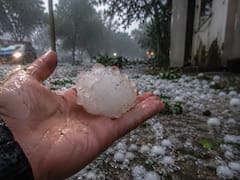 Fuerte temporal con intensas lluvias y caída de granizo en varios puntos del país