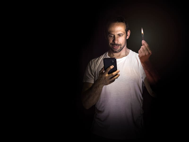 Sin luz en México: las altas temperaturas podrían provocar cortes en el suministro de luz en ciertas regiones del país. Fuente: Shutterstock.