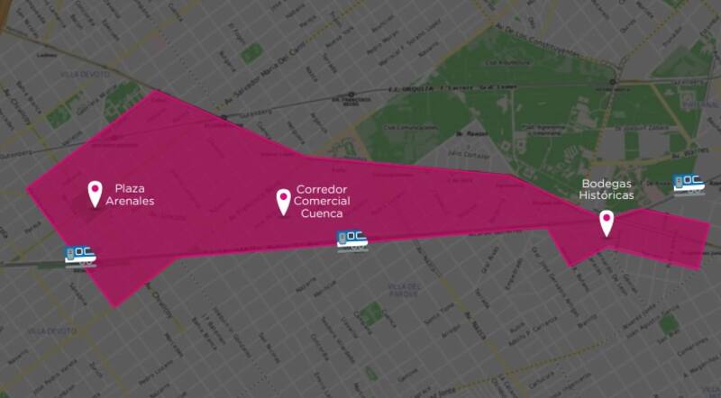 La zona que contemplaba el distrito también se modificó
