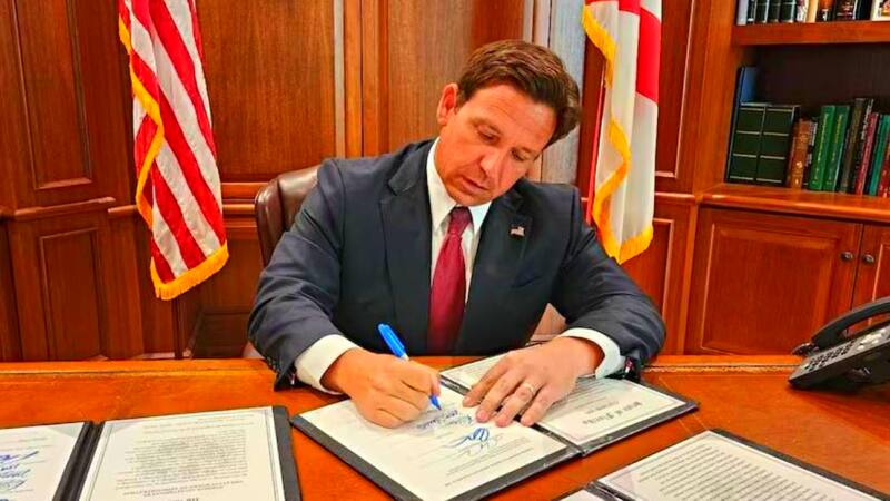 Ron DeSantis y las polémicas leyes que entraron en vigor en Florida.