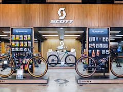 La marca suiza de bicicletas Scott abrió seis sucursales en el país