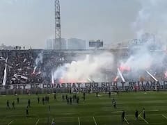 Dramático: se derrumbó el techo del estadio de Colo Colo de Chile y hay ocho heridos