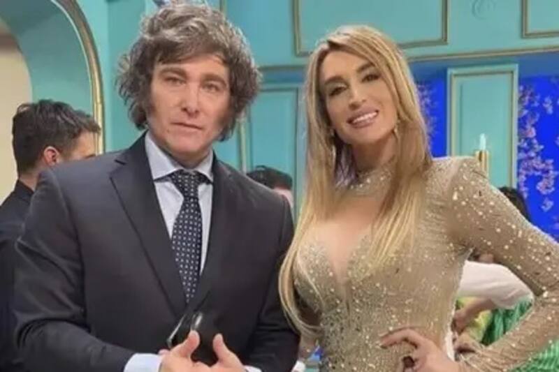 El romance entre Javier Milei y Fátima Florez.