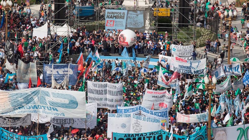 Cómo será el primer paro de la CGT contra el Gobierno de Milei