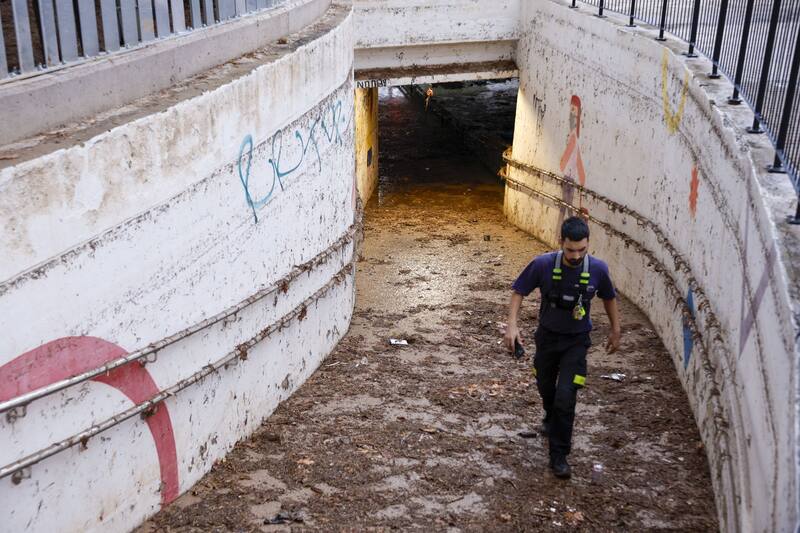 Alerta roja por la "tormenta del siglo": cierran las escuelas por lluvias intensas extremas, vientos fuertes y bruscos cambios de temperatura. Fuente: Archivo