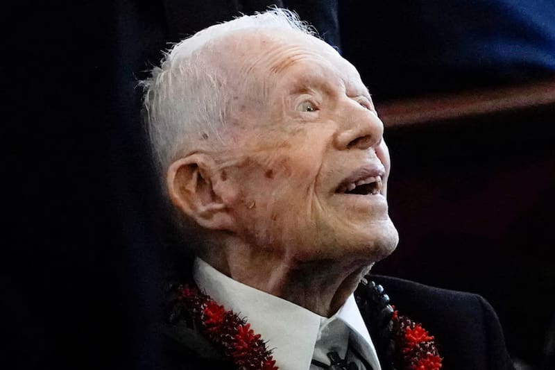 Carlos III rindió homenaje a Jimmy Carter tras su fallecimiento a los 100 años. Fuente: archivo.