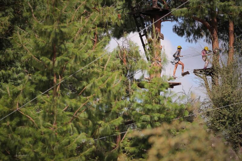 Peñón del Águila busca hacer de su parque temático en La Cumbrecita un gran centro de aventuras.