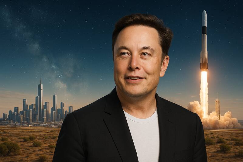 Marte para Estados Unidos: la controvertida visión de Elon Musk. Fuente: Shutterstock,
