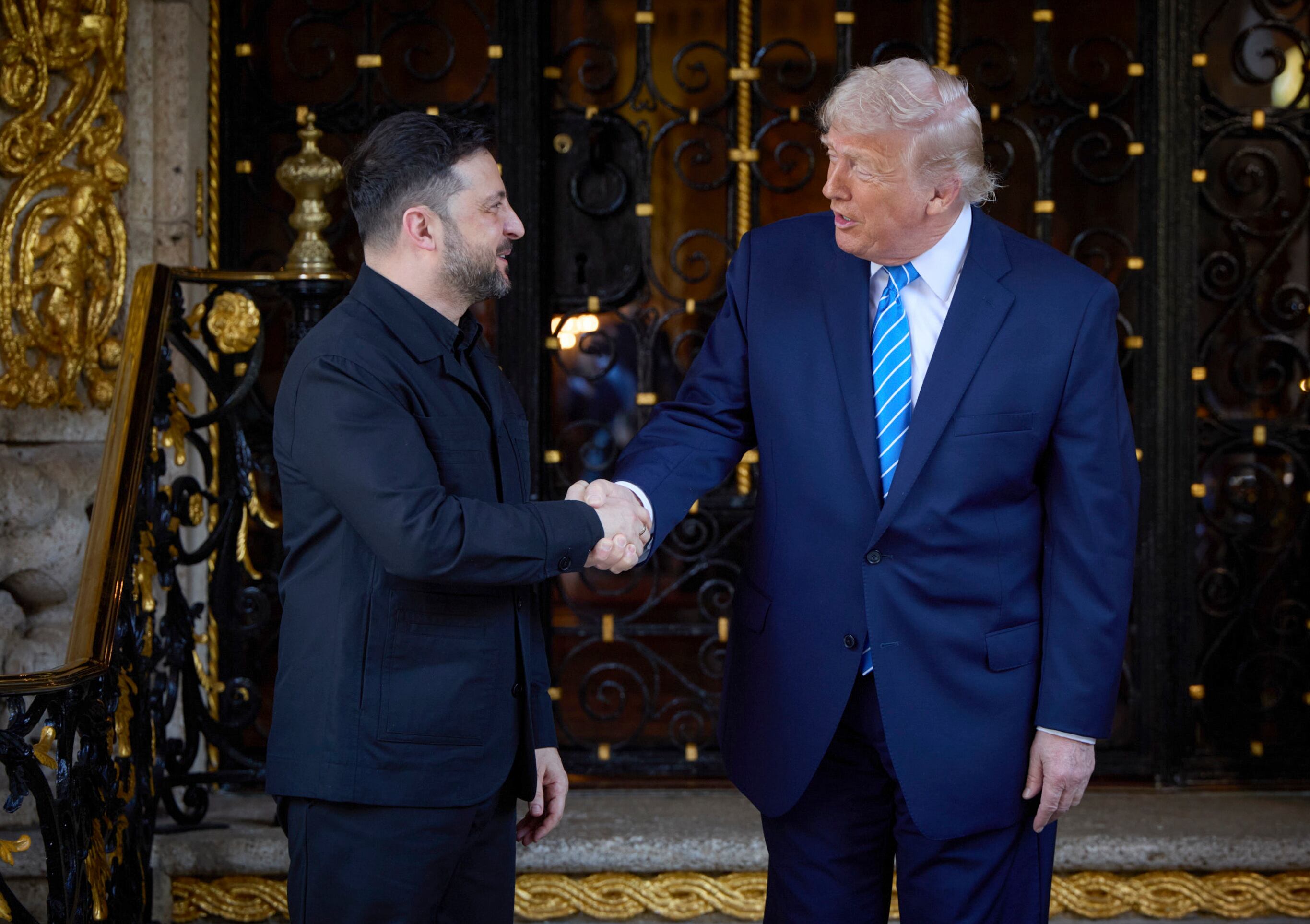 Donald Trump y Volodímir Zelensky, dos que integran el top five