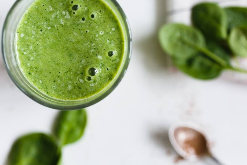 Disfrutá todos los beneficios de un licuado verde. (Foto: Pixabay)