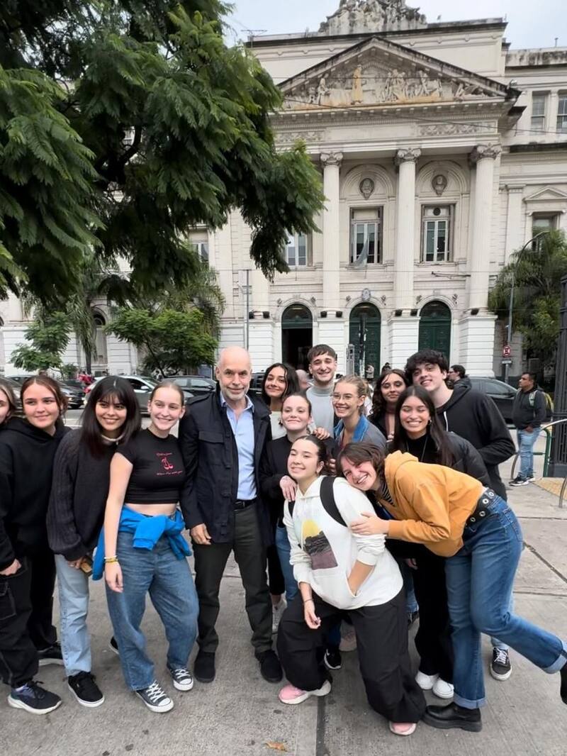 Larreta se expresó a favor de la educación pública.