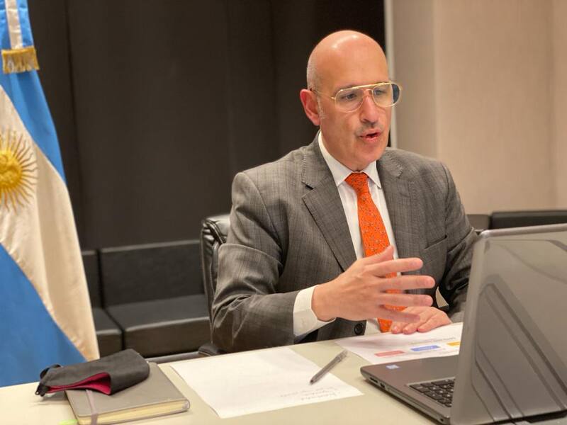 Raúl Rigo, secretario de Hacienda.