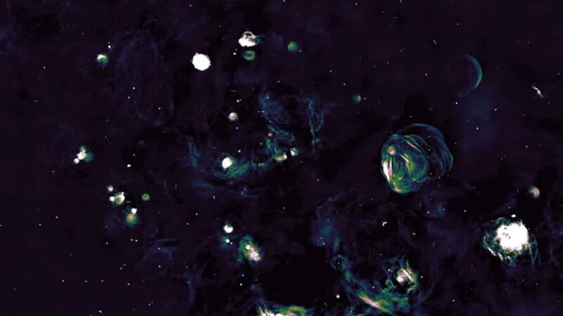 El fenómeno que se apreciará en la Vía Láctea. (Foto: archivo).