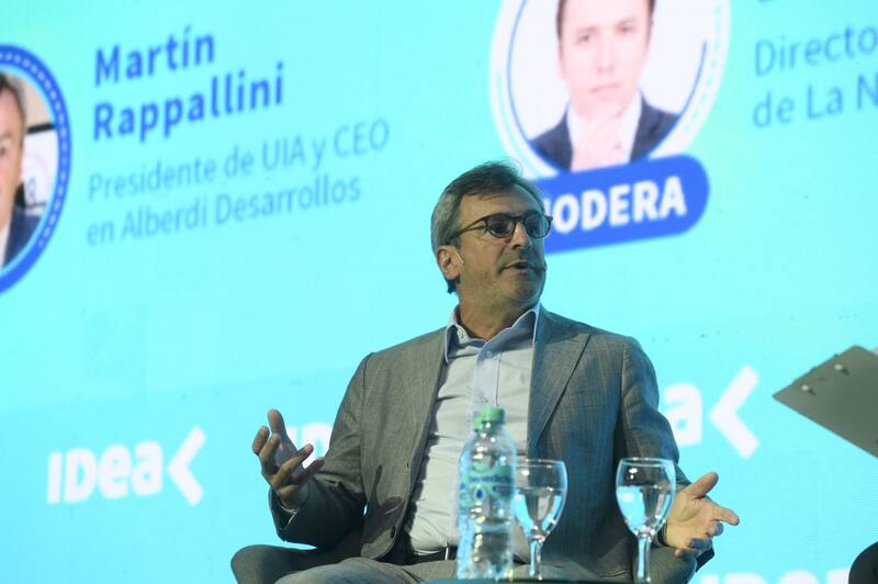 Martín Rappalllini, presidente de la UIA y CEO de Alberdi Desarrollos