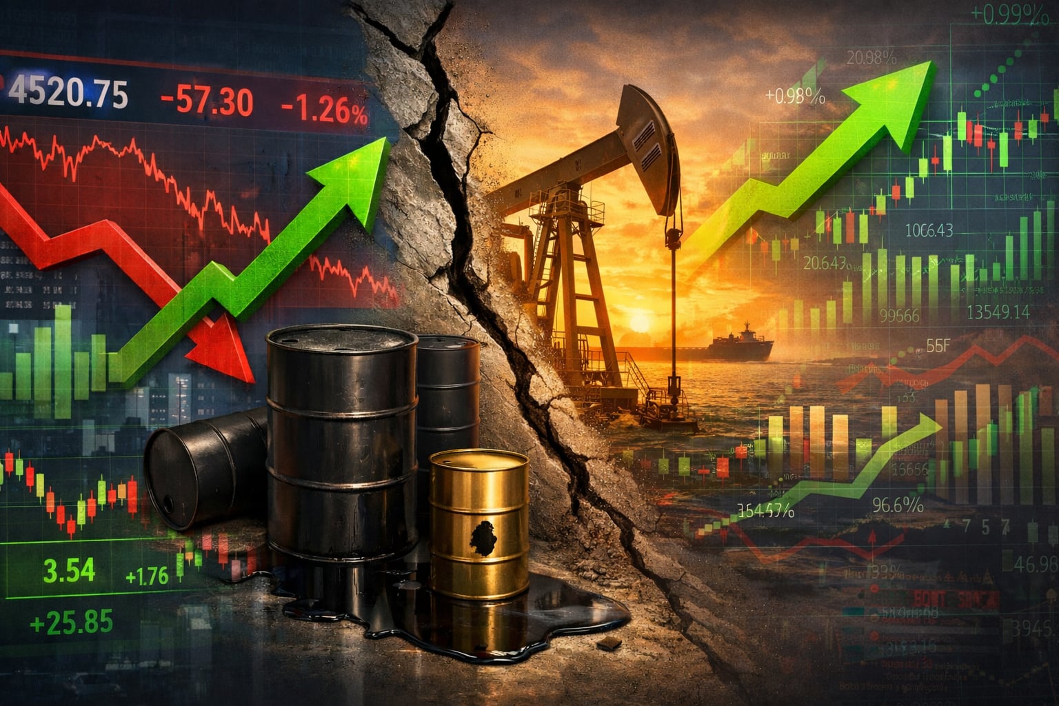 Fin de la guerra: se quiebra la correlación entre el S&P y el petróleo