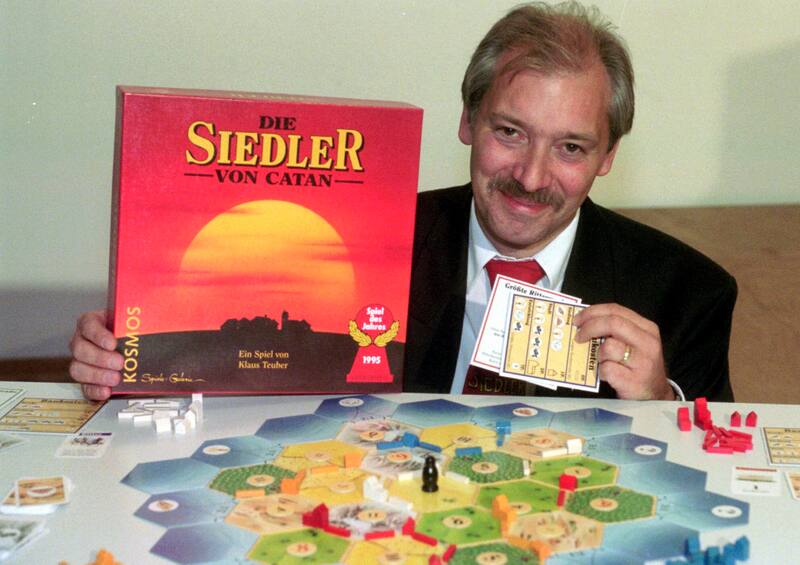 Klaus Teuber lanzó Catan en 1995 tras cuatro años de trabajo.