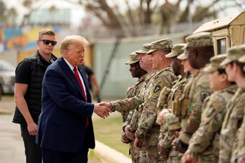 Estados Unidos iniciaría ataques militares en tierras venezolanas tras "ya tener el mar bajo control". Fuente: Archivo.