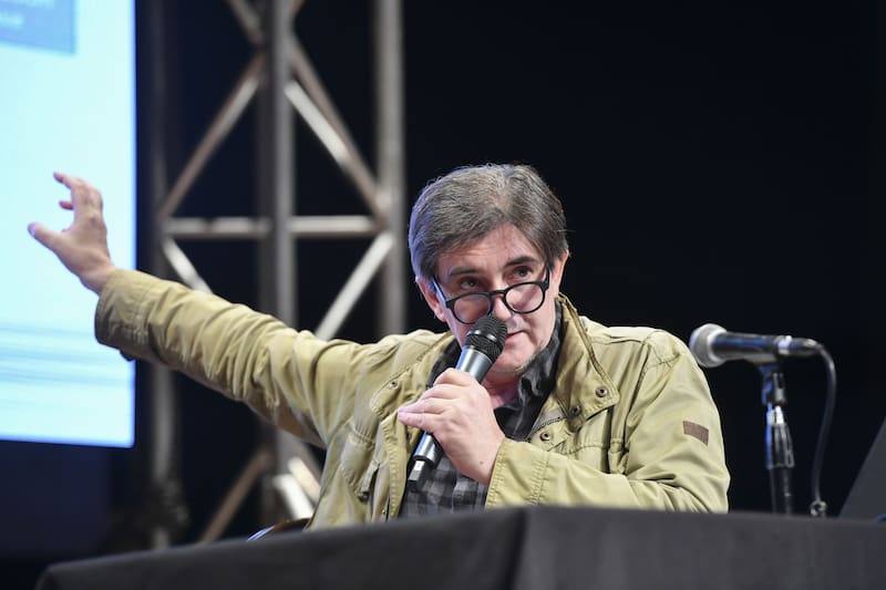 Daniel Rosso, sociólogo, docentes y ex subsecretario de Medios de la Nación