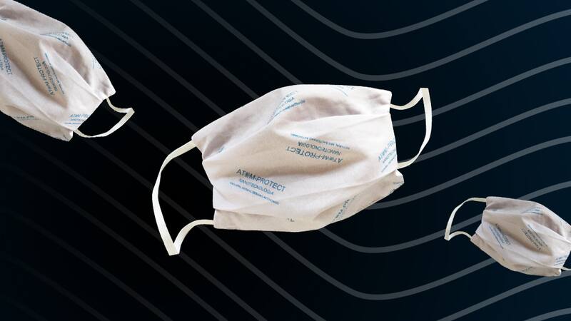 Se vendieron más de 10 millones de unidades del barbijo Atom Protect desde su lanzamiento en agosto de 2020