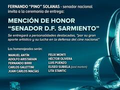 El Senado distinguirá con la mención Sarmiento a un grupo de cineastas