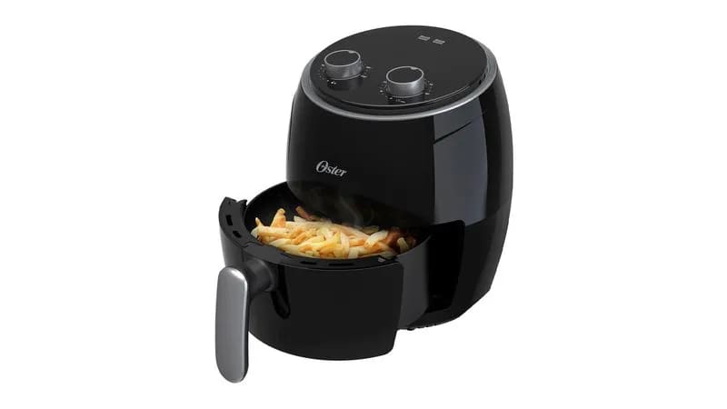 Esta freidora de aire es recomendada para colocarse en espacios pequeños.