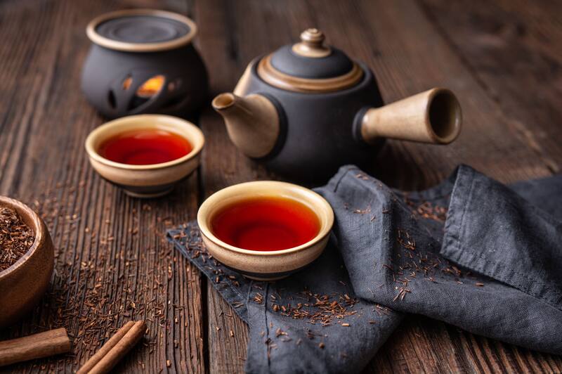 El té de rooibos puede ayudar a fortalecer la salud cardiovascular (Fuente: Shutterstock)
