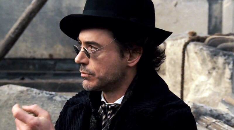 Robert Downey Jr. como Sherlock Holmes en la película de 2009. Foto: Warner.