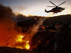 California: las imágenes más impactantes del "incendio del siglo", con 80.000 evacuados